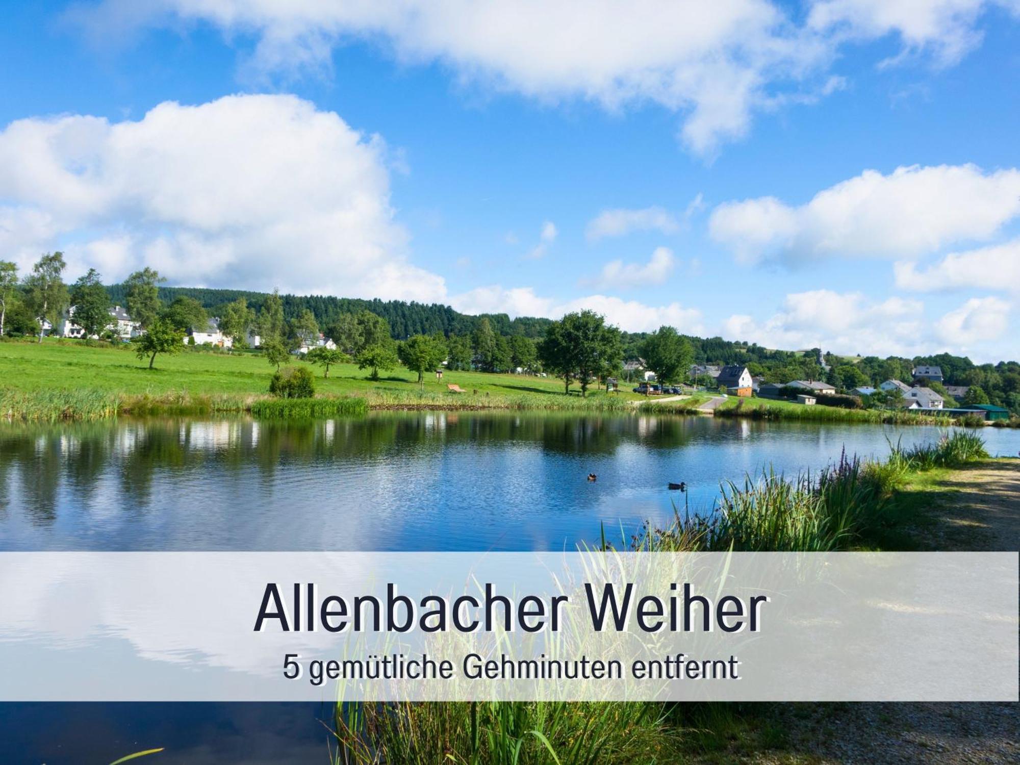 4 Sterne Ferienhaus "Zum Weiher" Allenbach Zewnętrze zdjęcie